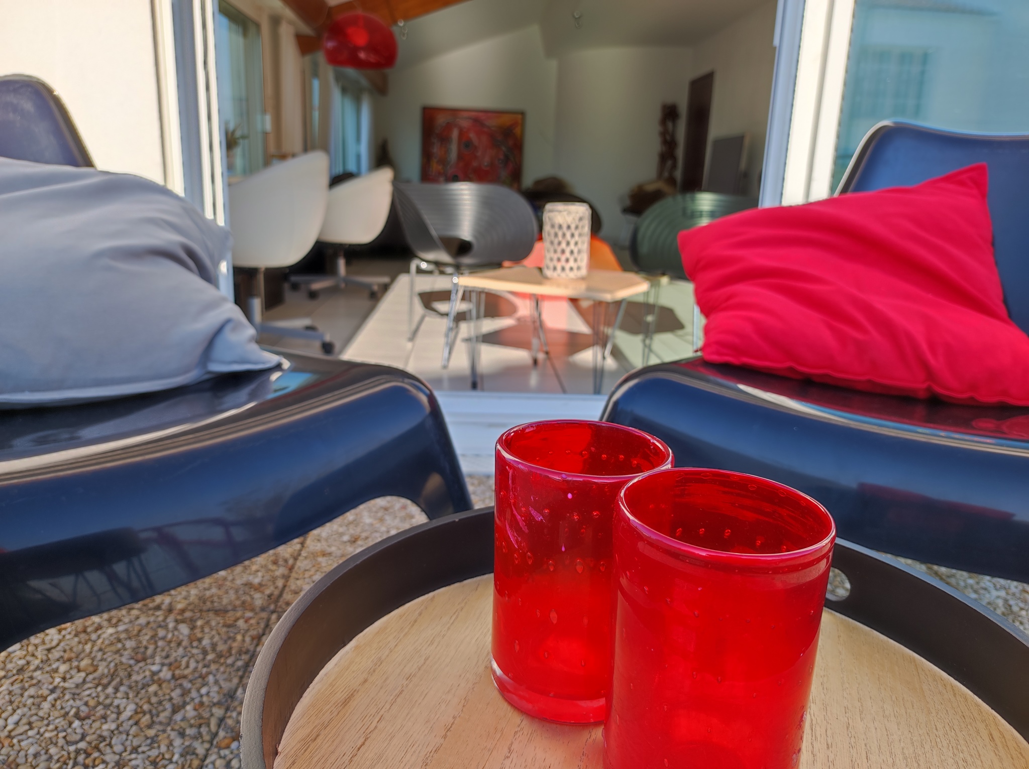 Appt Penthouse 6 pers VUE MER - 50 m plage Pontaillac