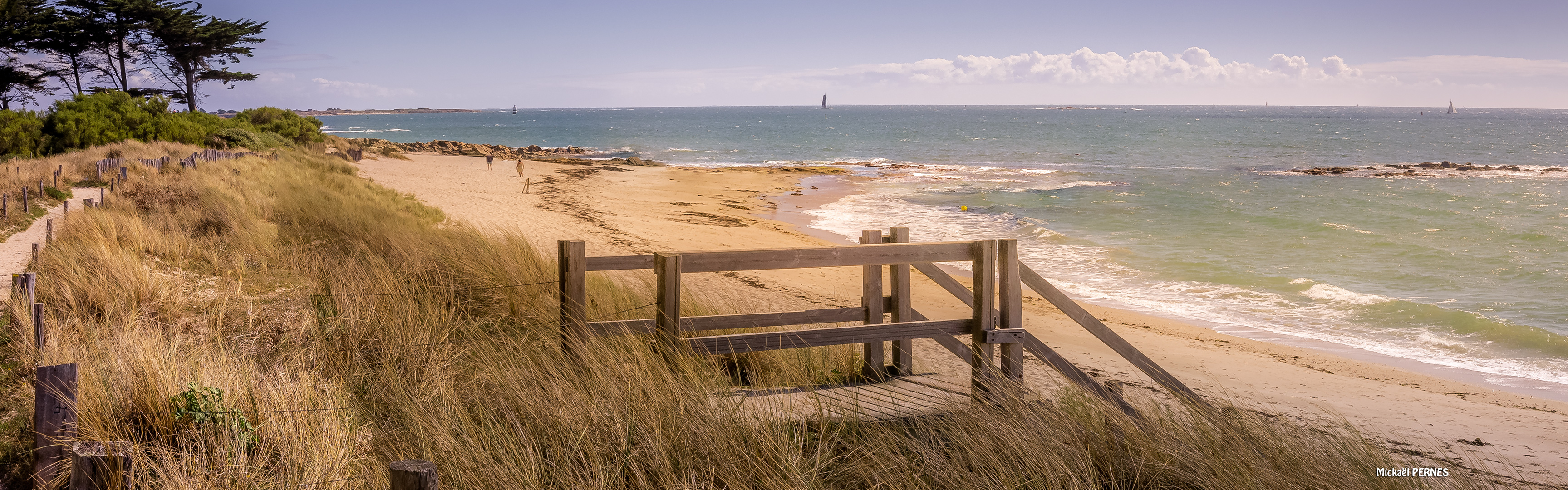 RÉF 193 Larmor-Plage appartement T1bis pleine vue mer